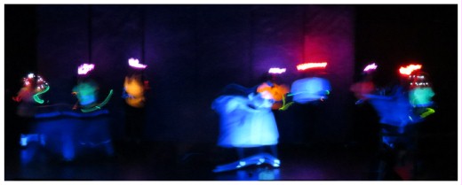 (Image: The Main Cast and Jitterbugs Dance
 under Blacklight)