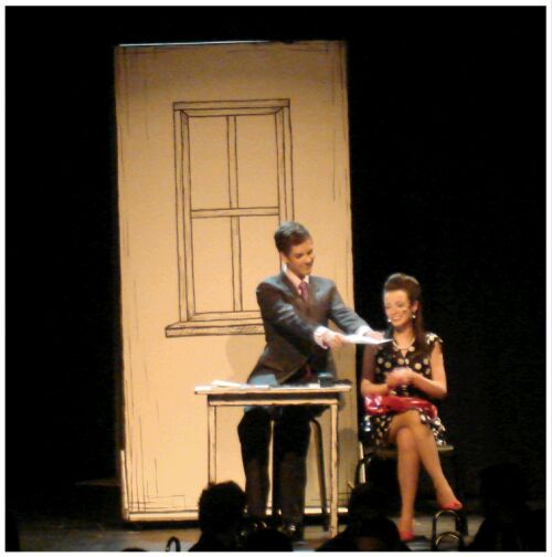 (Image: Finch Dictates to Secretary Hedy)