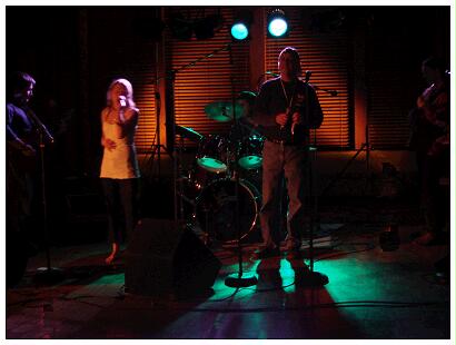 (Image: Low-Level Lighting on Sara and the Band)