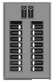 (Image Left: Electrical Breaker Panel)